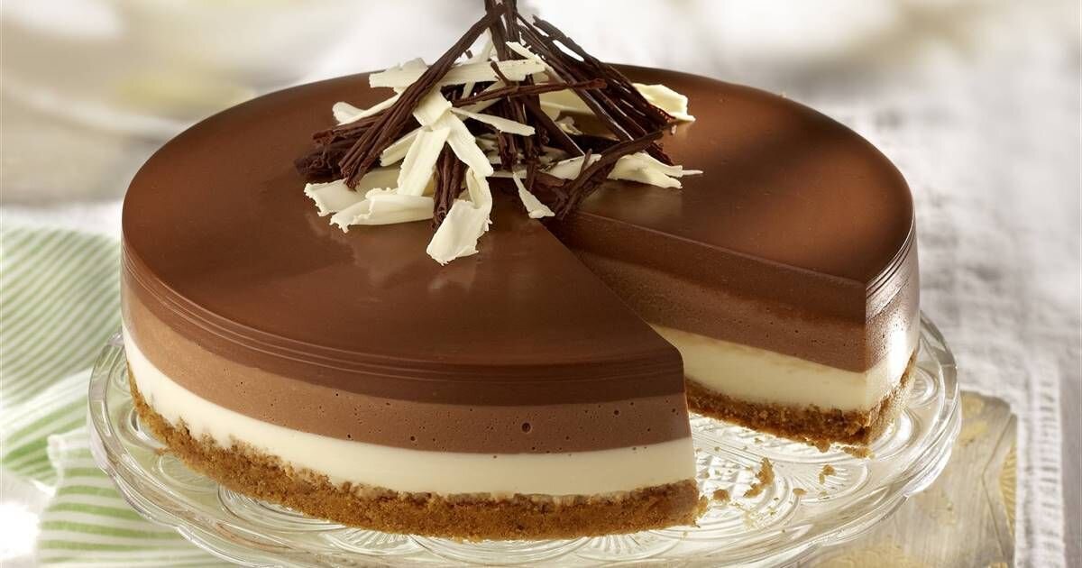 TARTA TRES CHOCOLATES