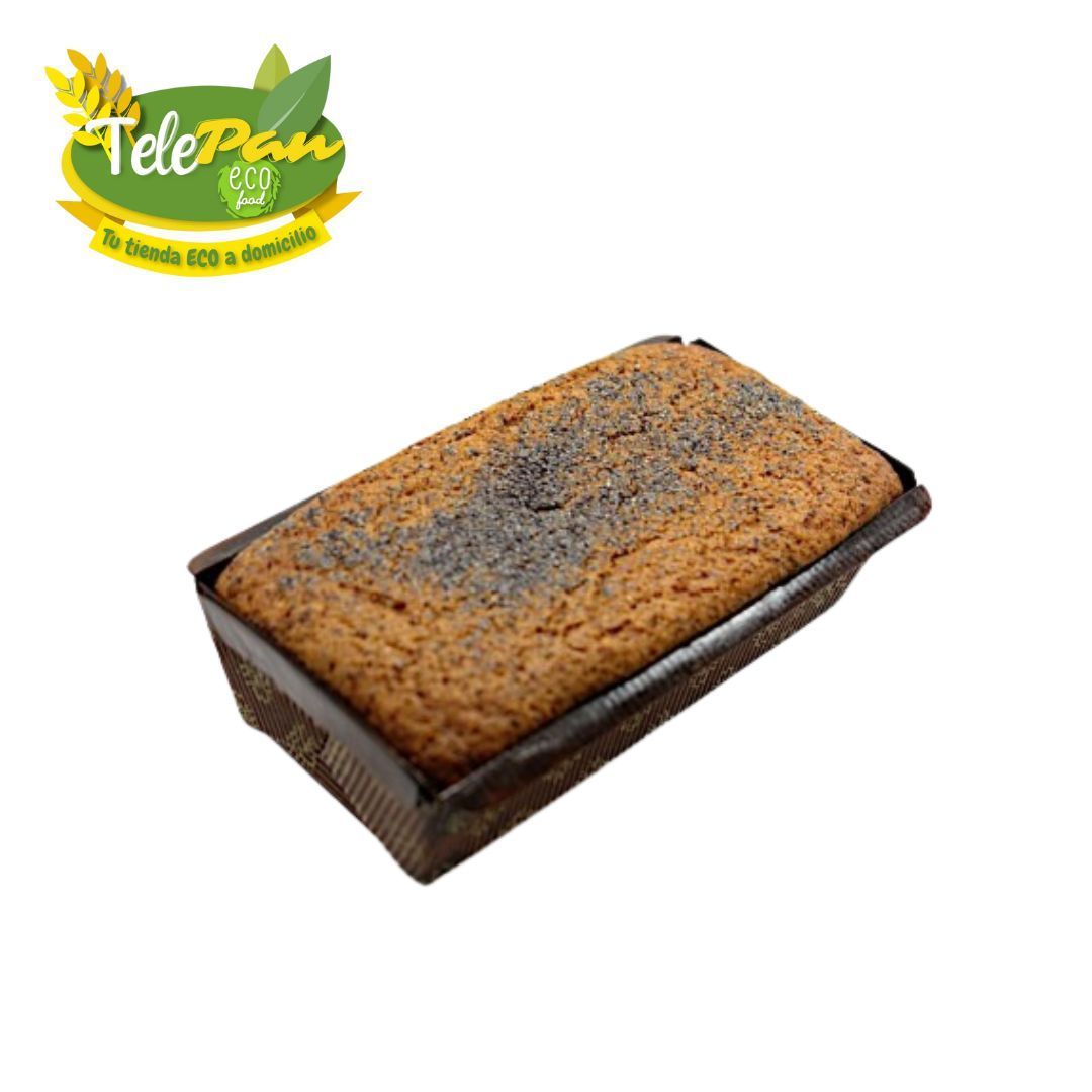 Bizcocho Integral de Naranja y Amapola 280gr