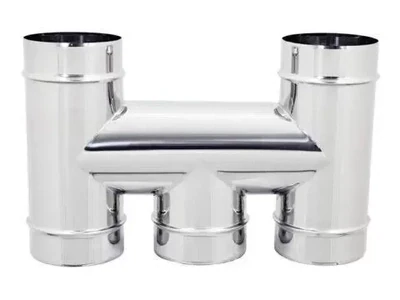 CAPPA A “H” INOX AISI 304 TERMINALE ANTIRIFLUSSO