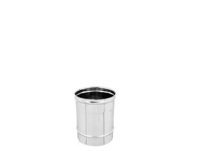TUBO ACCIAIO INOX CANNA FUMARIA AISI 304 ML 0,25