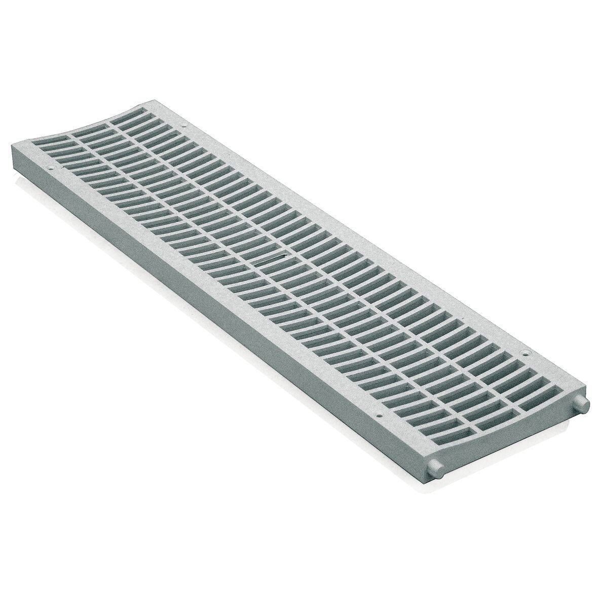 CANALETTA COMPONIBILE IN POLOPROPILENE CM13X50 H7,5 CM CON ACCESSORI, Accessorio: Griglia