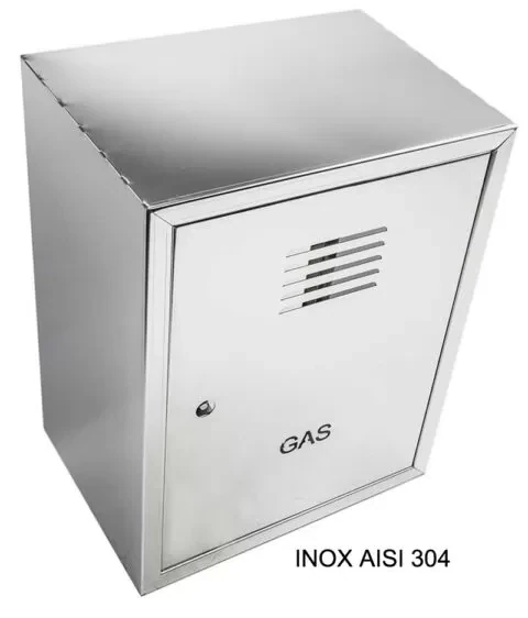 CASSETTA GAS - INOX, RAME o ZINCATA