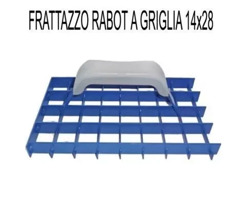 FRATTAZZO RASATORE RABOT A GRIGLIA PER GESSO
