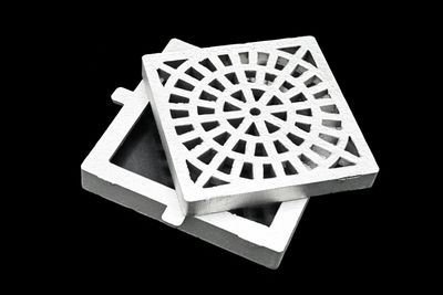 GRIGLIA GRIGLIE ALLUMINIO EFFETTO RAGNATELA 15x15