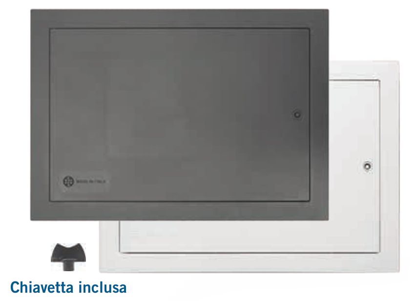 SPORTELLO CONTATORE UNIVERSALE ACQUA GAS ENEL ABS TELAIO METALLO