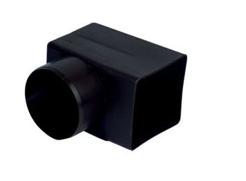 RACCORDO ANGOLARE PER BOCCHETTONI 10X10 NEOPRENE SC 100