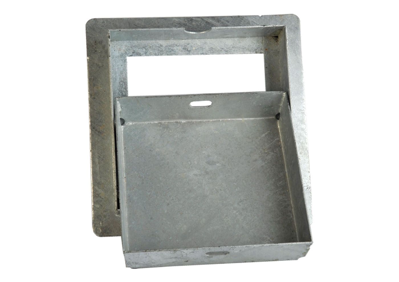 SIGILLI PESANTI ZINCATI 20/10 Cm 20X20 H5 cm