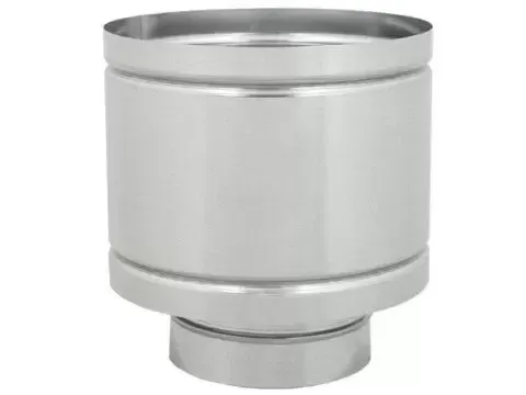 TESTA CAMINO CINESE A “BOTTE” ACCIAIO INOX AISI 304