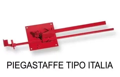 PIEGASTAFFE TIPO ITALIA CON MANICO MAX 8 MM