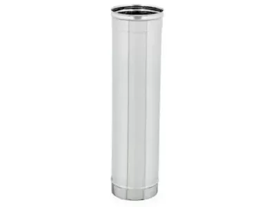 TUBO ACCIAIO INOX CANNA FUMARIA AISI 304 ML 1 TUBO ACCIAIO INOX CANNA FUMARIA AISI 304 ML 1