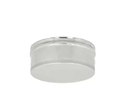 TAPPO SCARICO CONDENSA DOPPIA PARETE INOX COIBENTATO CON LANA DI ROCCIA