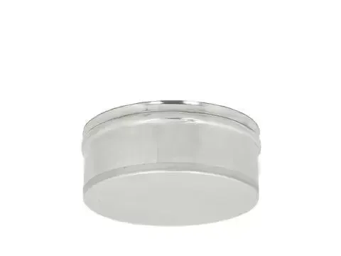 TAPPO SCARICO CONDENSA DOPPIA PARETE INOX COIBENTATO CON LANA DI ROCCIA