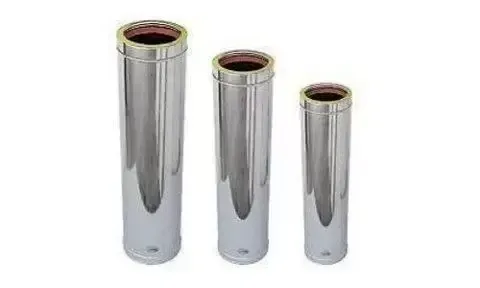 TUBO DOPPIA PARETE INOX COIBENTATO CON LANA DI ROCCIA