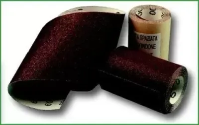 CARTA ABRASIVA SPAZIATA AL CORINDONE 31N IN ROTOLINI DA 5ML CARTA ABRASIVA SPAZIATA AL CORINDONE 31N IN ROTOLINI DA 5ML