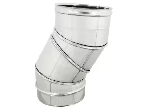 CURVA REGOLABILE ACCIAIO INOX DA 0 A 90 GRADI