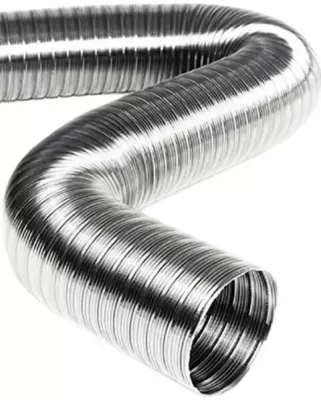 TUBO CORRUGATO INOX DOPPIA PARETE IN BARRE DA ML3