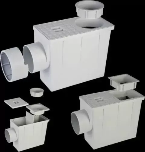 POZZETTO PER SCARICO TUBO PLUVIALE