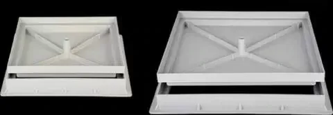 SIGILLO PORTAPAVIMENTO IN POLIPROPILENE CON PERNO