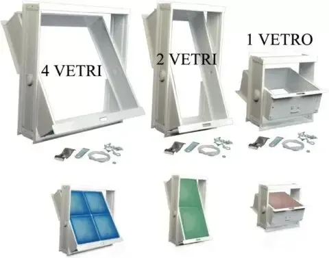 FORMELLA FINESTRA PER VETROMATTONI
