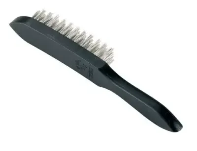 SPAZZOLA MANICO CURVO IN PLASTICA