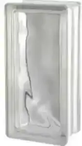 MEZZO VETROMATTONE ONDULATO TRASPARENTE