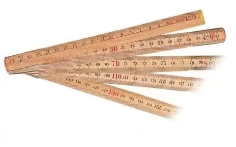 DOPPIO METRO LEGNO ACERO