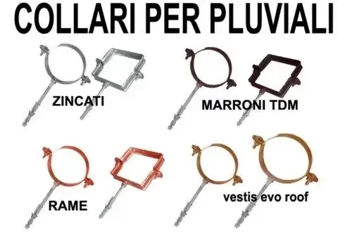 COLLARI PER PLUVIALI