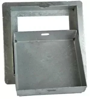 SIGILLI ZINCATI PESANTI LAMIERA 20/10 PORTA PAVIMENTO