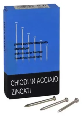 CHIODI IN ACCIAIO ZINCATO CON TESTA PIANA