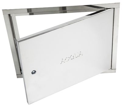 SPORTELLO ACQUA - INOX AISI 304, RAME o ZINCATO