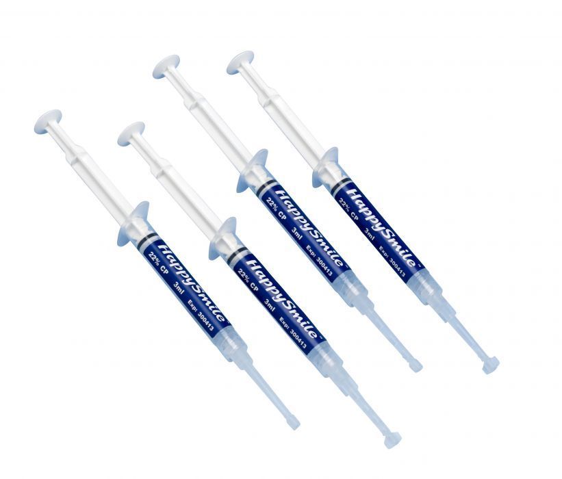 HappySmile 9.5%  Hydrogen Peroxide (5) Syringe Pack