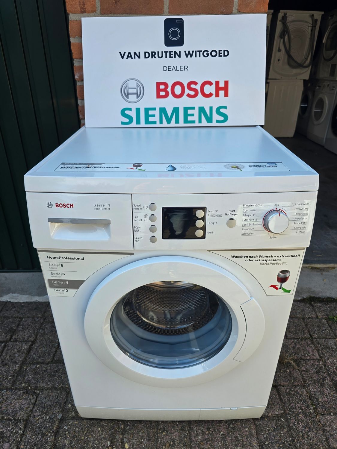 Bosch serie 4 varioperfect 7kg 1400 toeren Bosch serie 4 varioperfect 7kg 1400 toeren