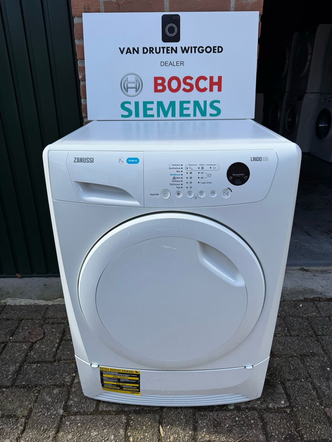 Zanussi Lindo 100 condendroger 7kg
