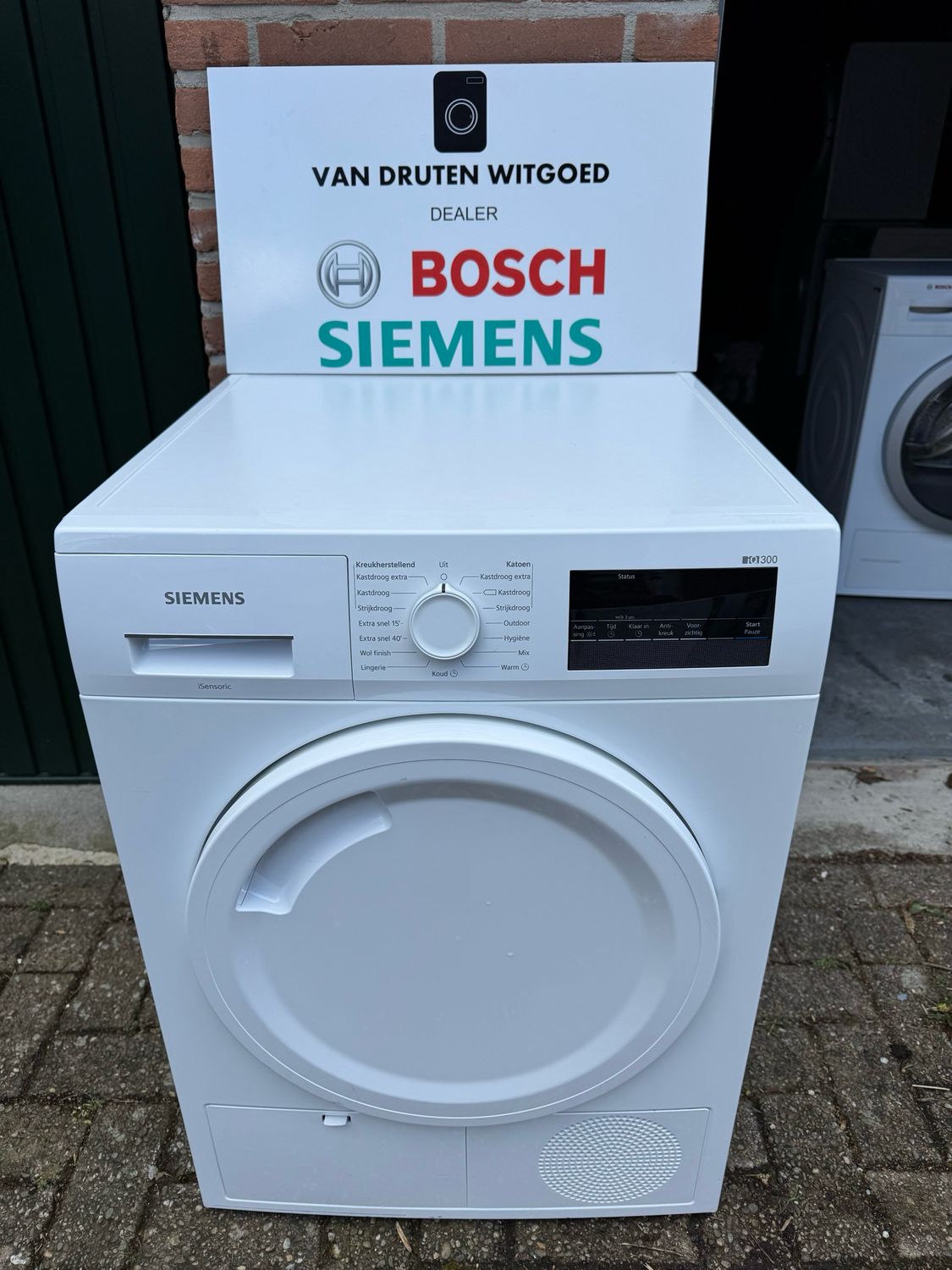 Siemens iq300 8kg condensdroger