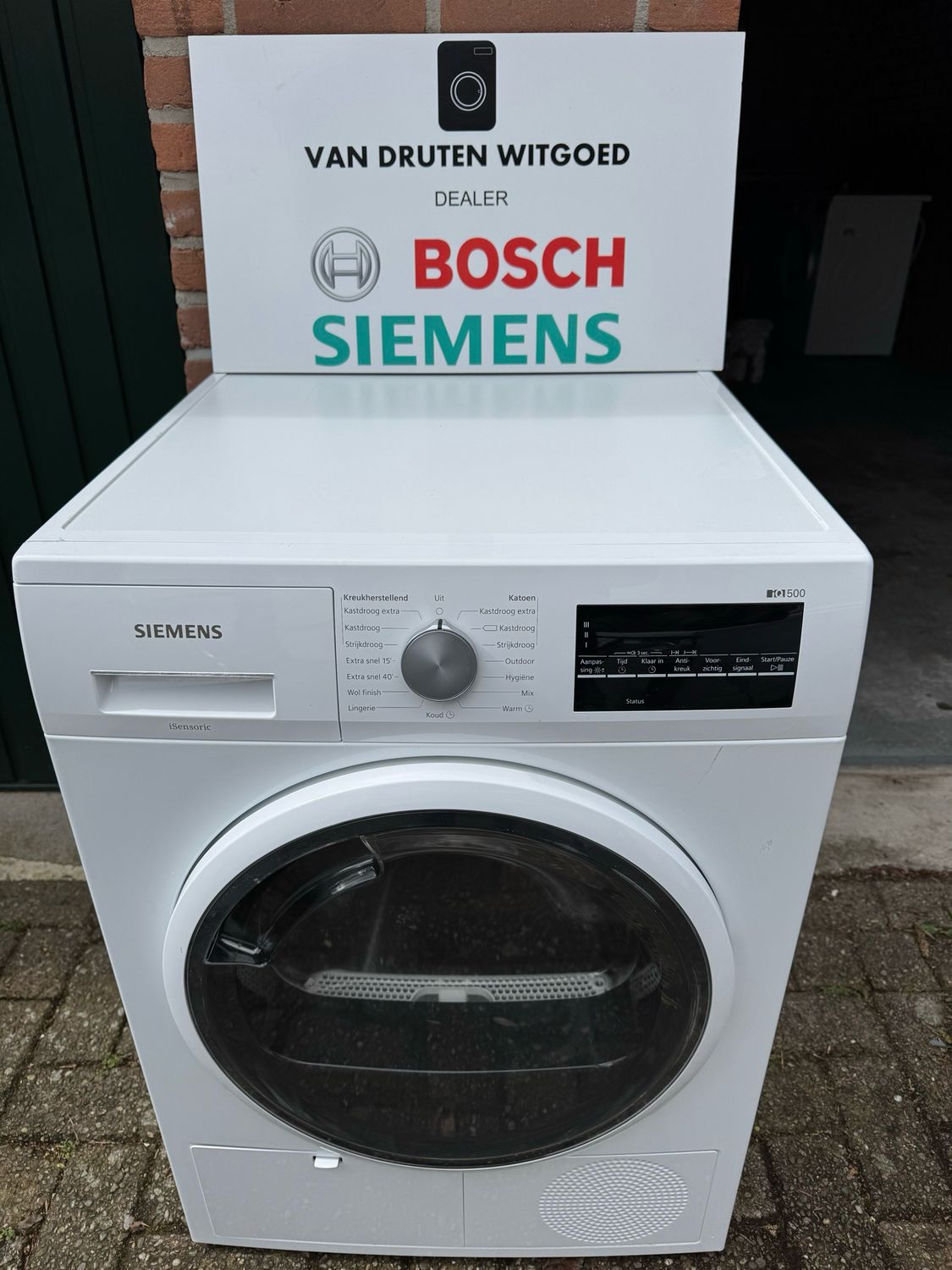 Siemens iq500 9kg condensdroger
