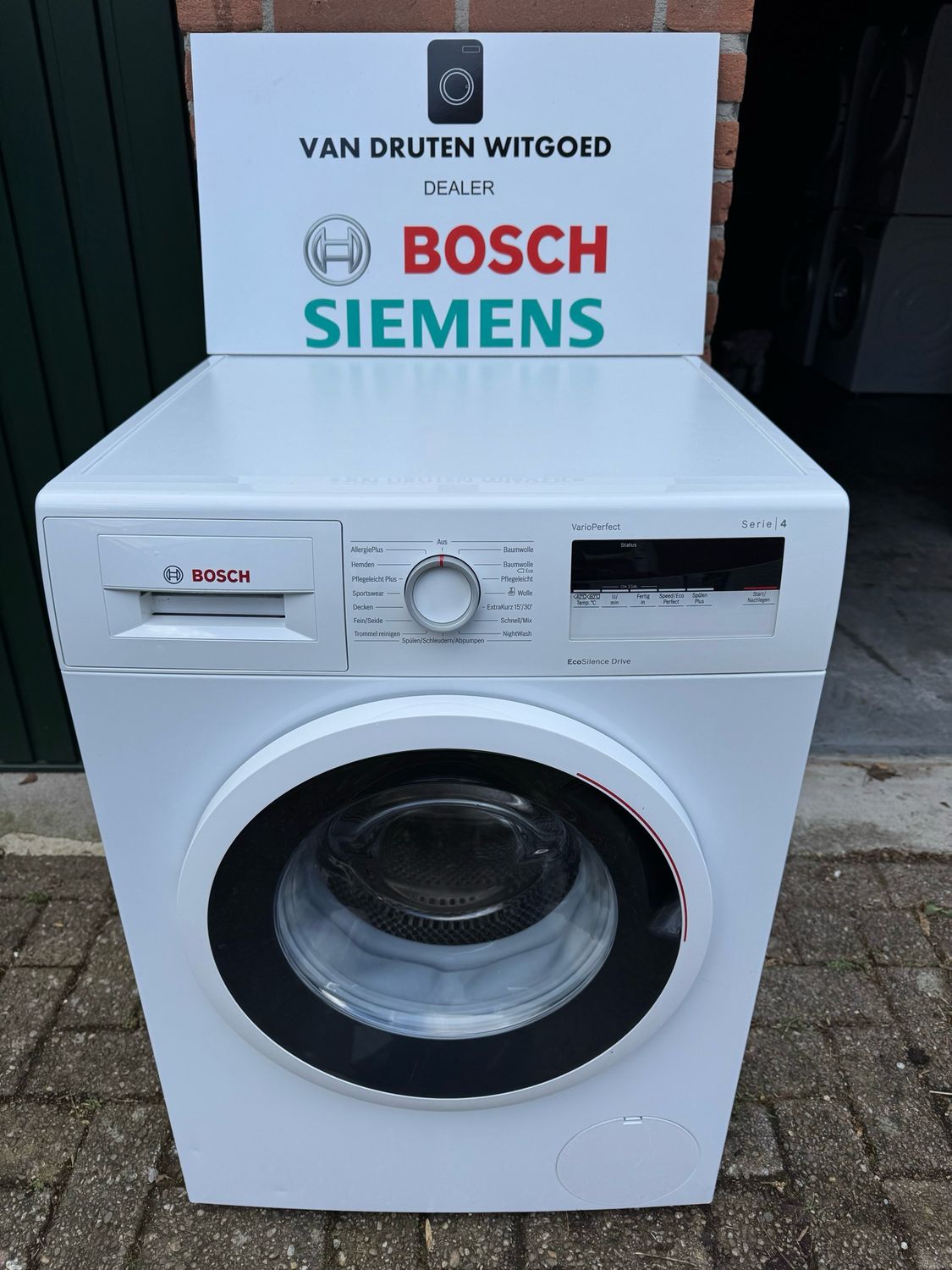 Bosch serie 4 Ecosilence 8kg A+++