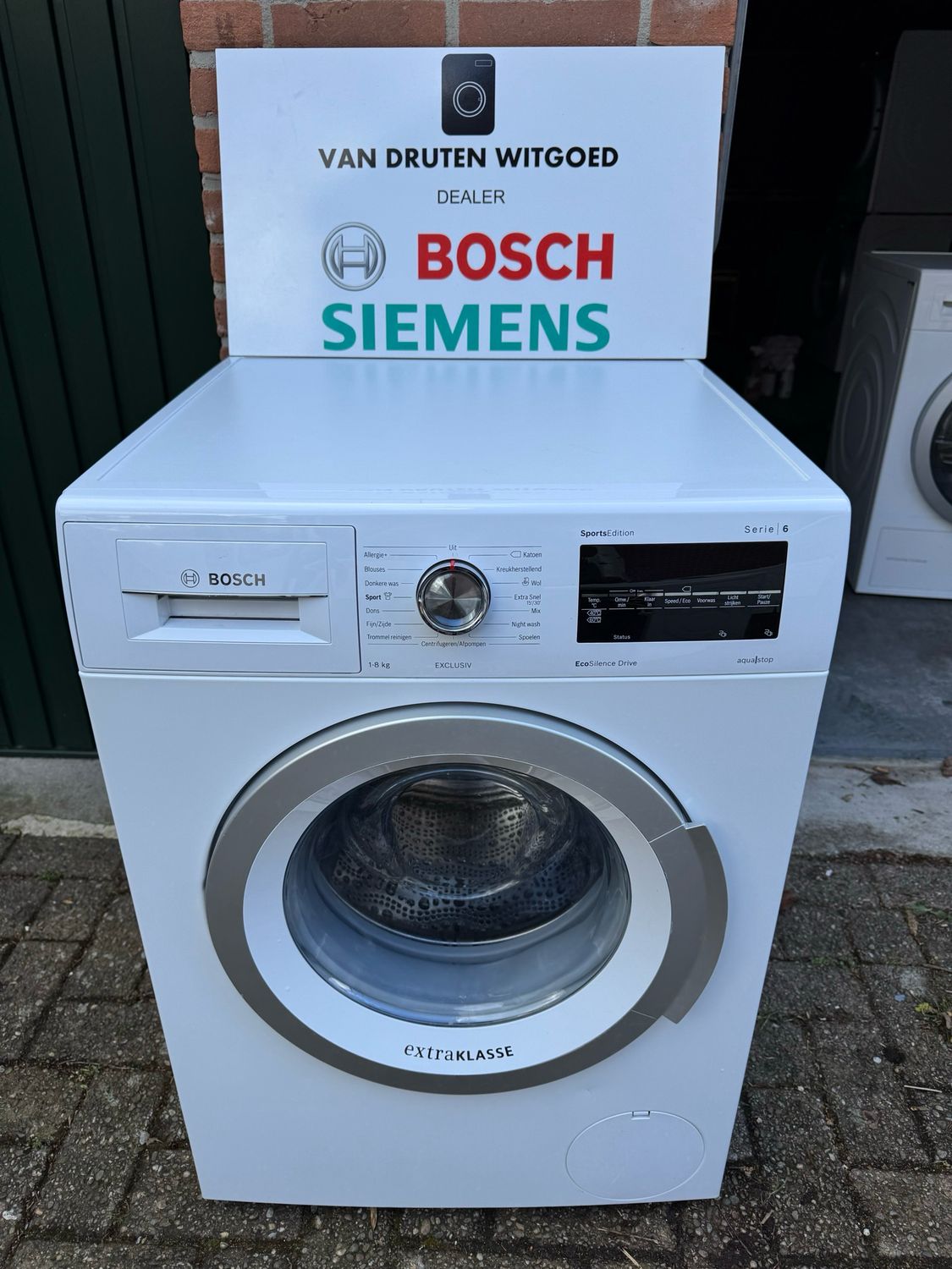Bosch serie 6 8kg A+++ sportsedition exclusiv