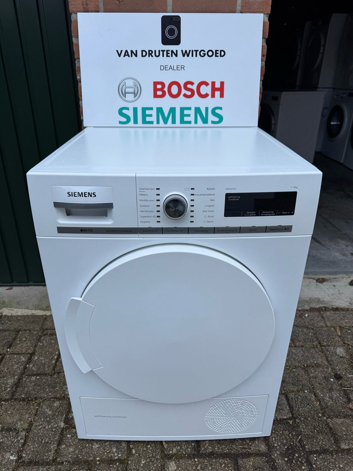 Siemens iq700 A+++ warmtepompdroger 9kg