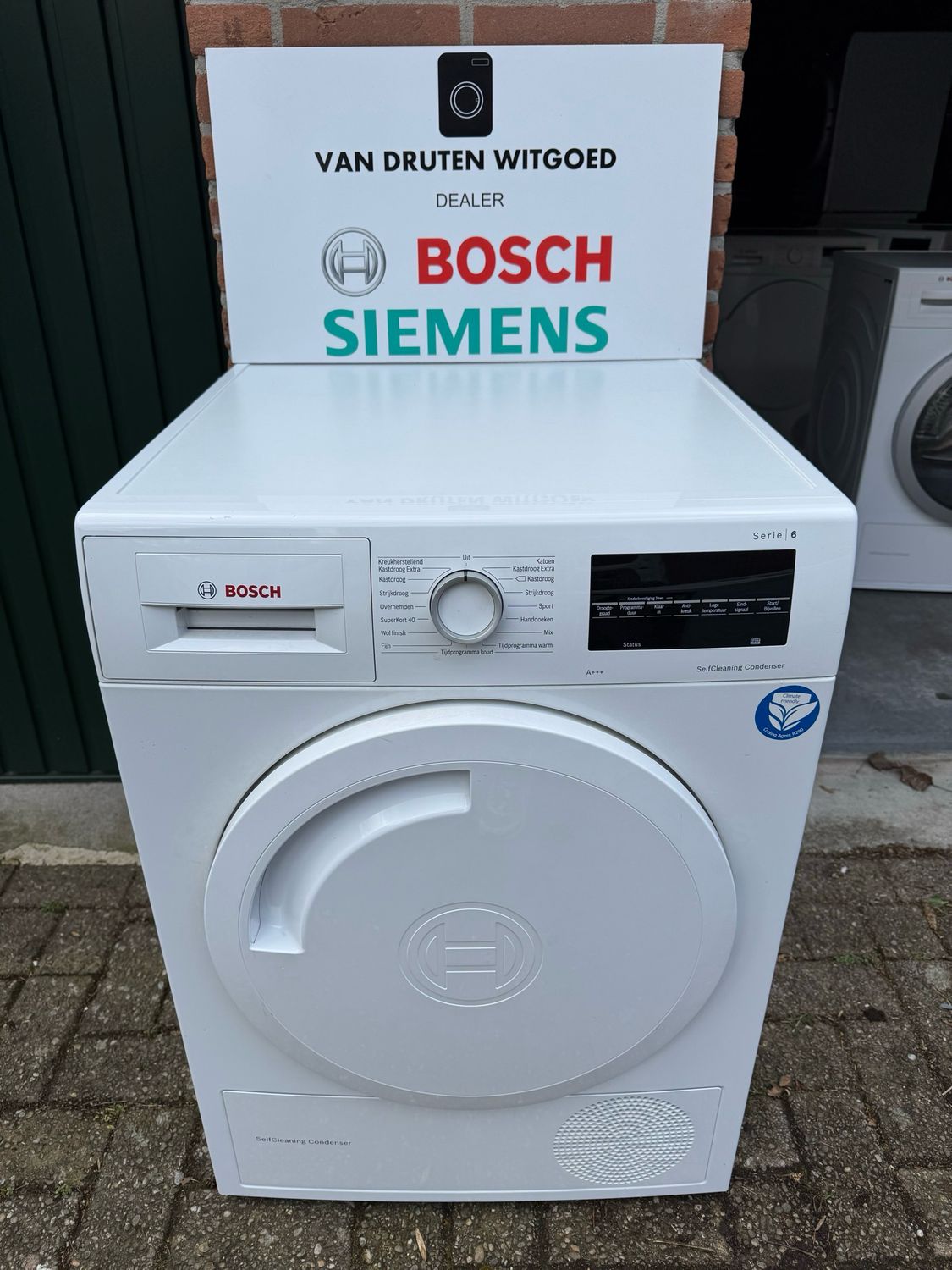 Bosch serie 6 9kg A+++ warmtepompdroger