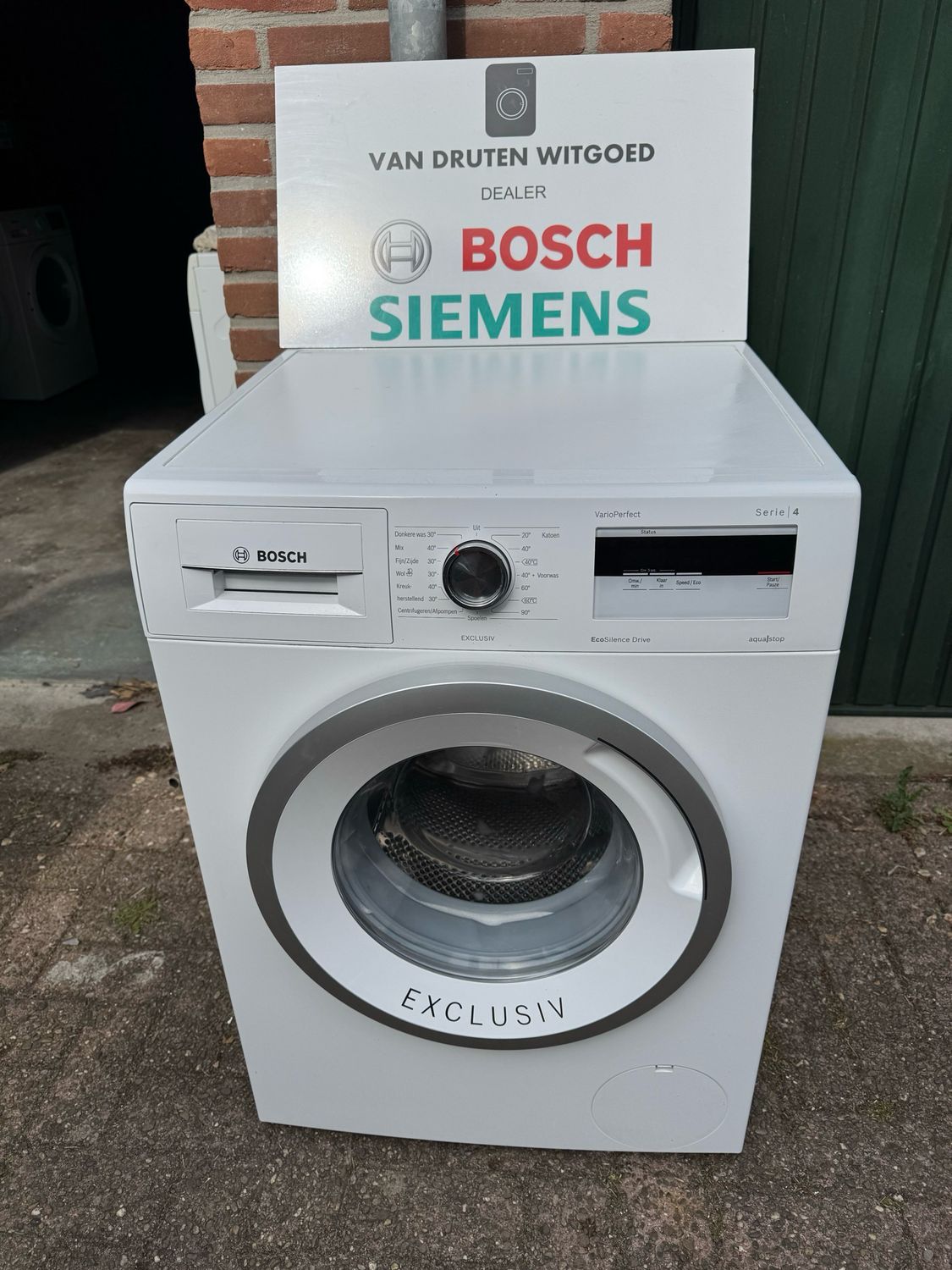 Bosch serie 4 Ecosilence 8kg