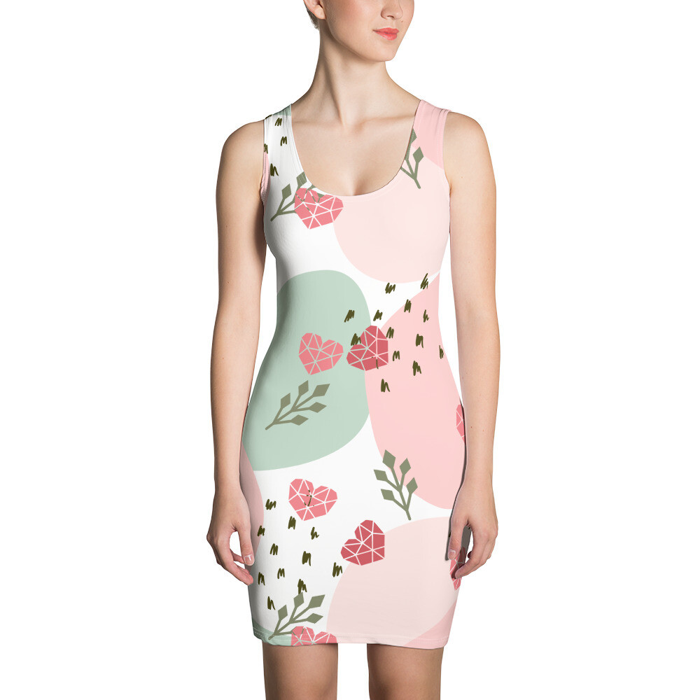 Stylish comfy vibrant floral Dress