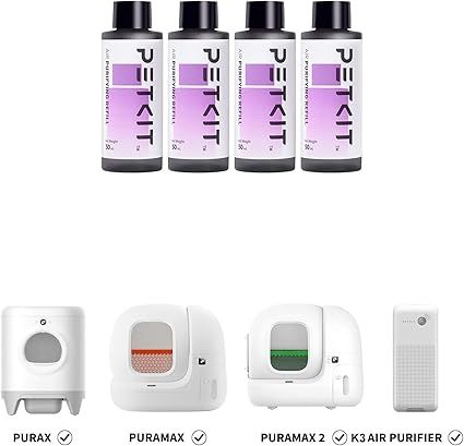 Air Purifying para PURA X y PURA MAX 2 (4 Botellas)