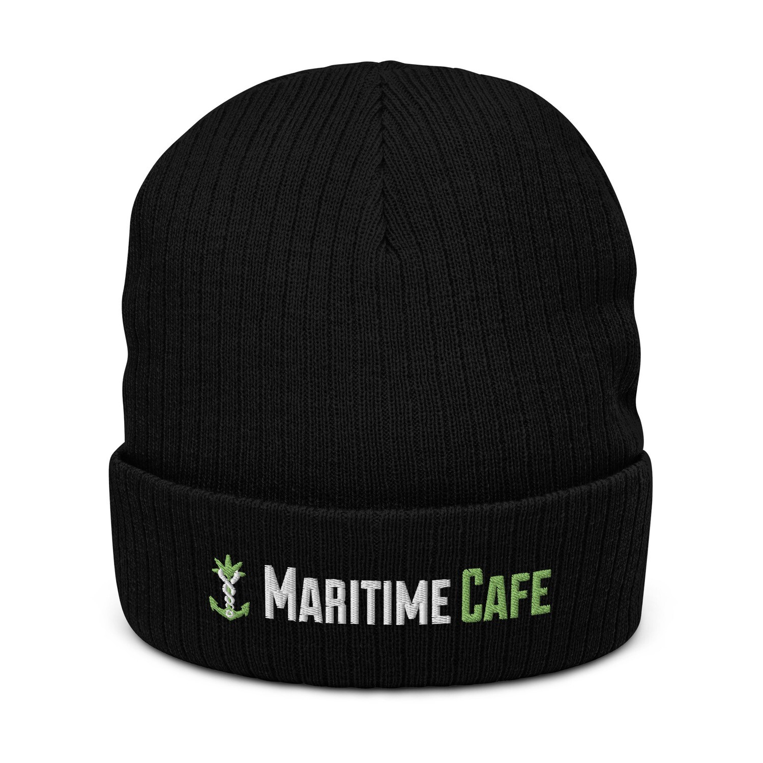 Maritime Ribbed Knit Beanie