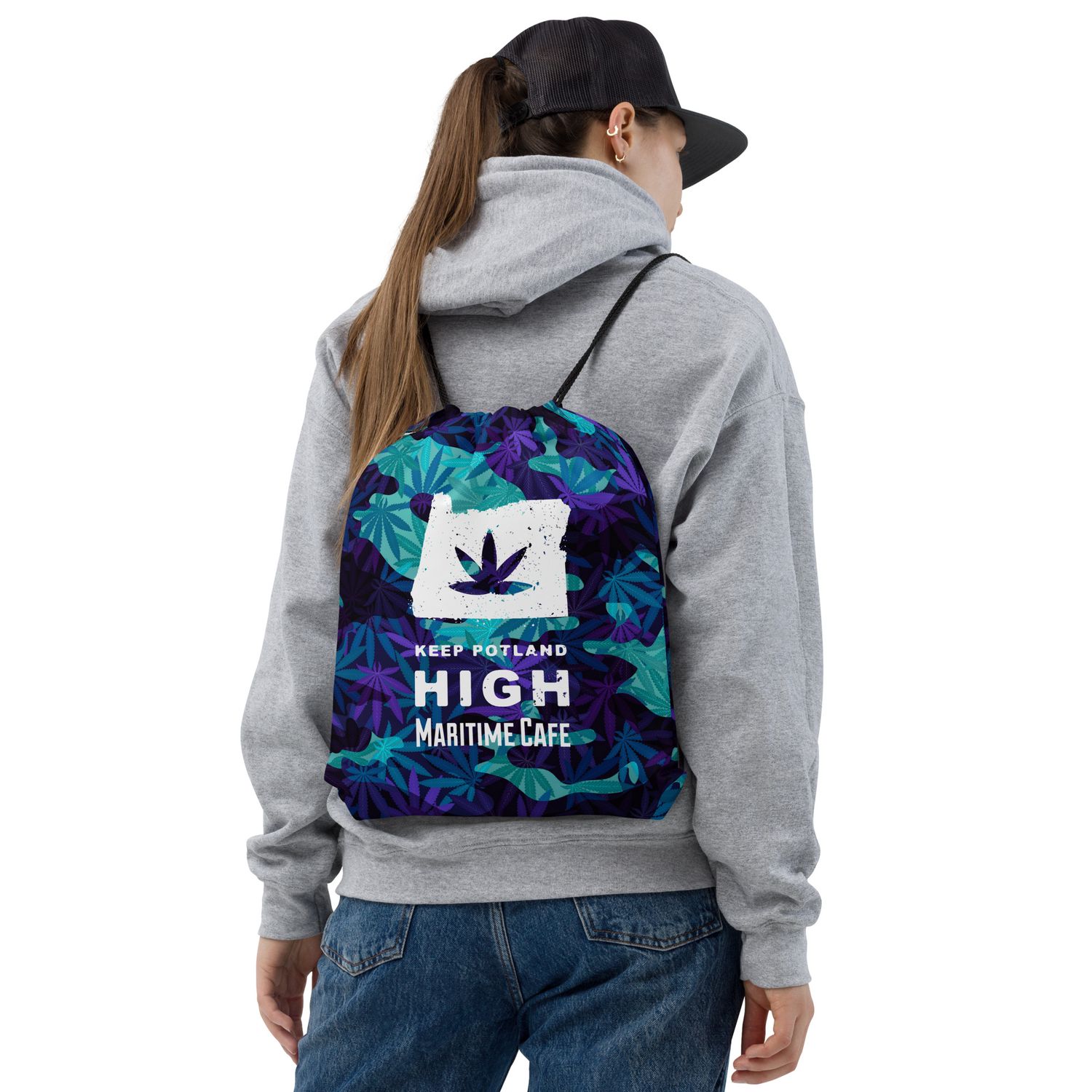 Keep Potland High Drawstring Bag