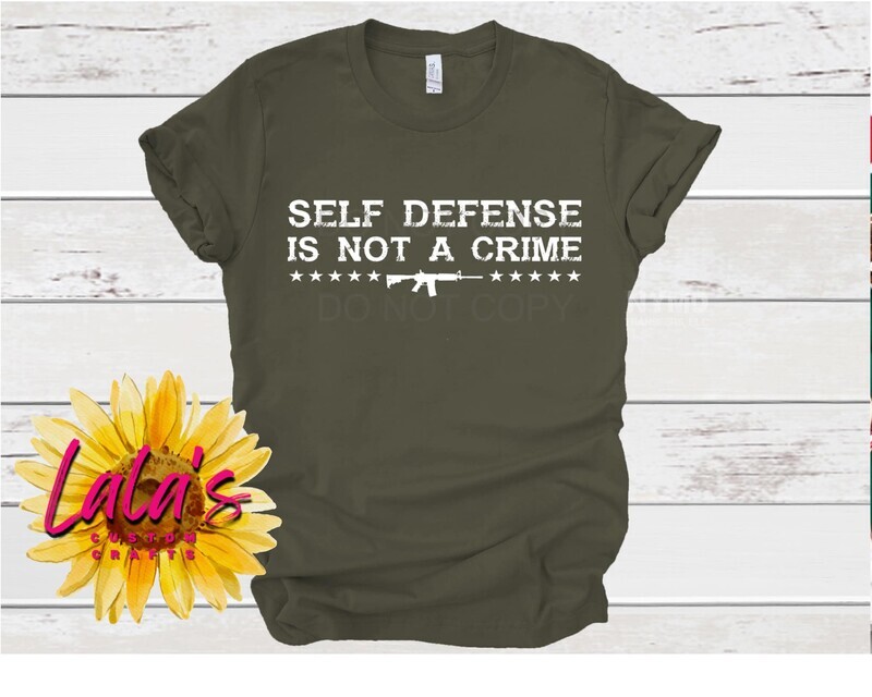 Self defense is not a crime