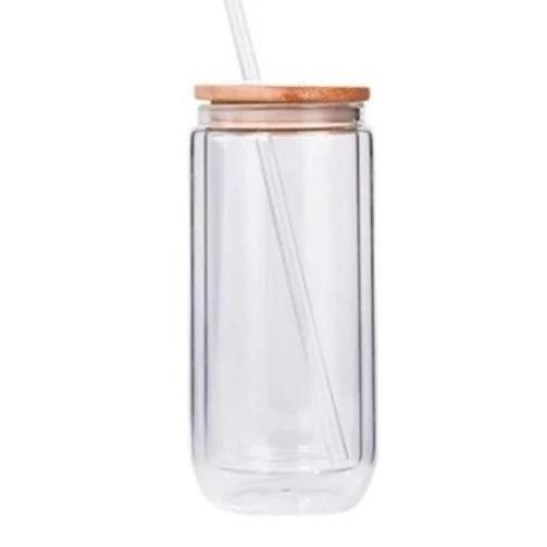 16 oz Glass Can Snow Globe