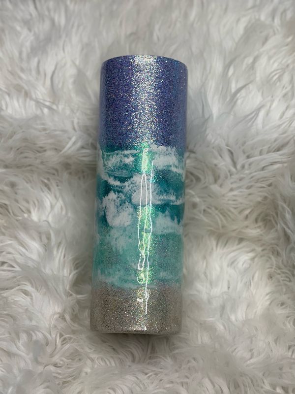 Beach Themed 30 Oz Tumbler