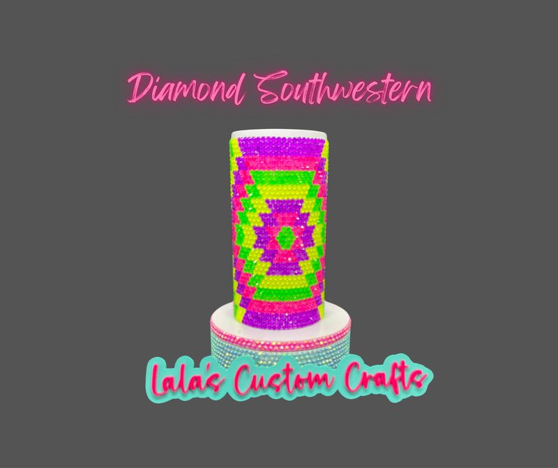 16 oz Plump Tipsy Magnolia ss16 Rhinestones Diamond Southwestern Rhinestone Template