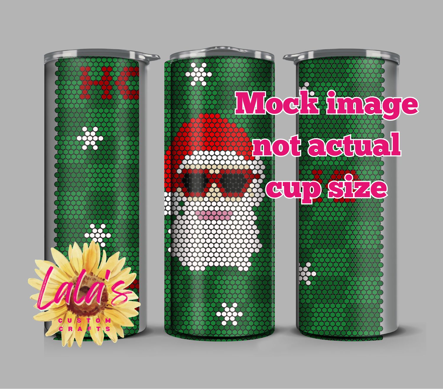 HoHoHo 20 oz Skinny ss16 Rhinestones