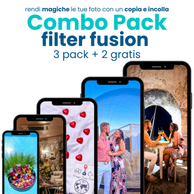 Combo Pack Filter Fusion: Lightroom Presets